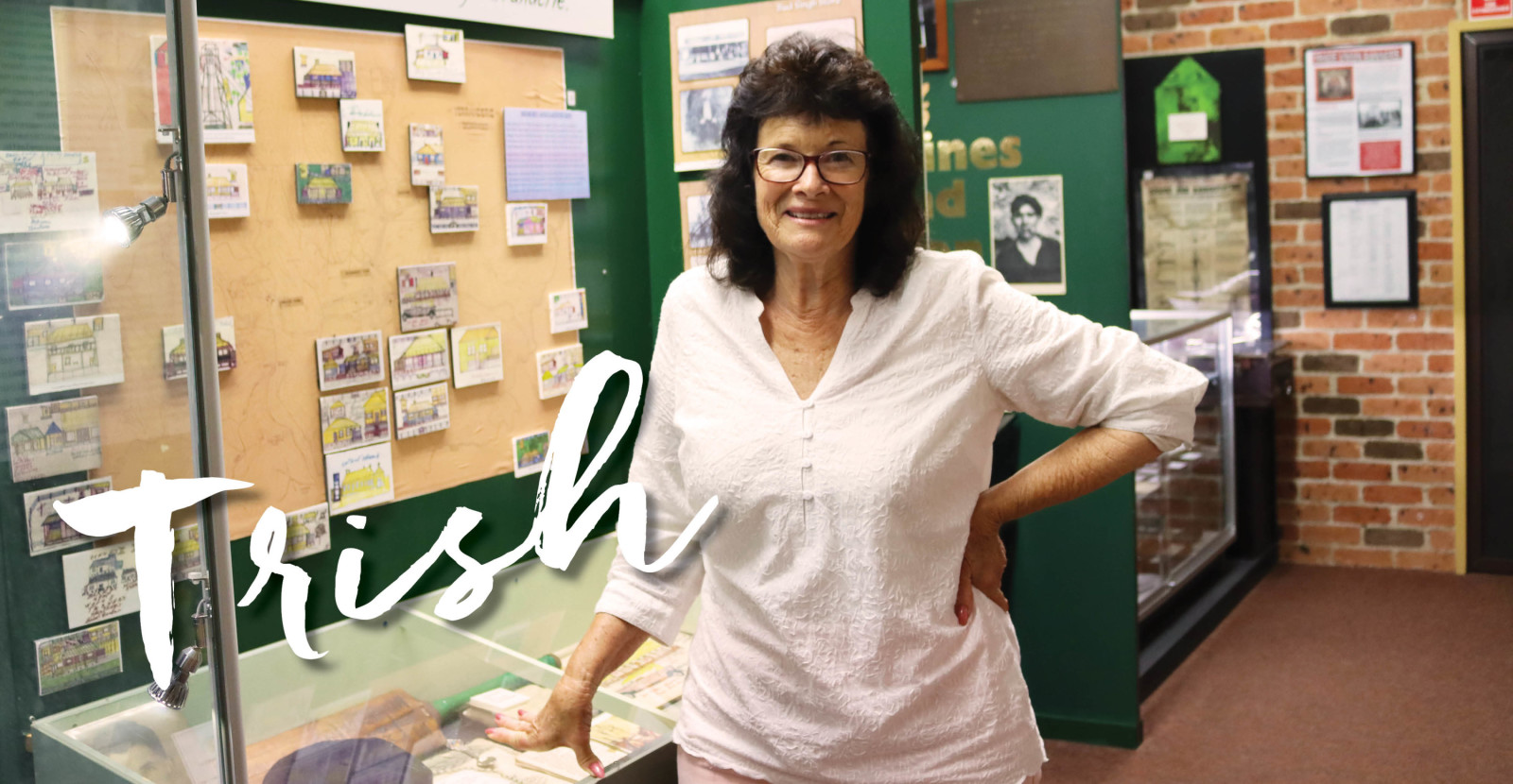 Trish at The Wollondilly Heritage Centre & Museum